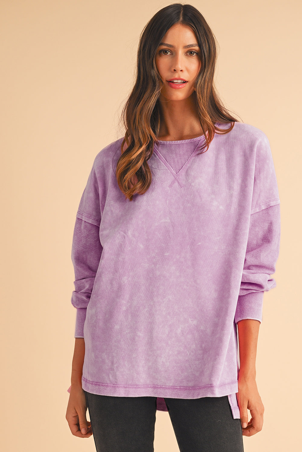 Mineral Wash Oversized Sweatshirt