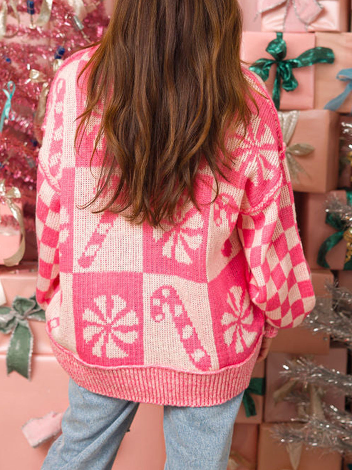 Candy Cane Sweater