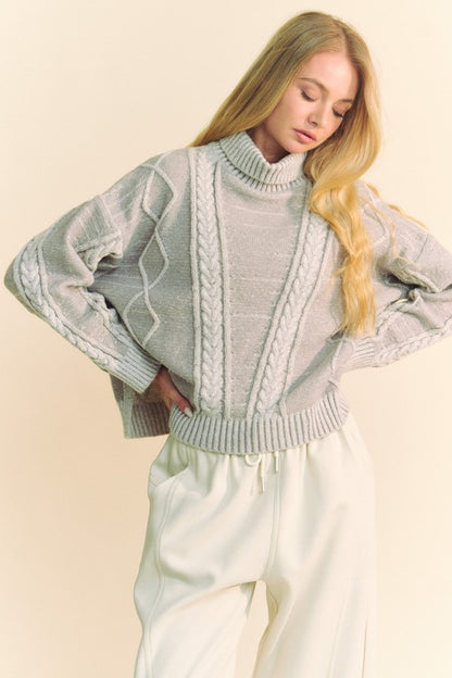 Davi & Dani Turtleneck Sweater