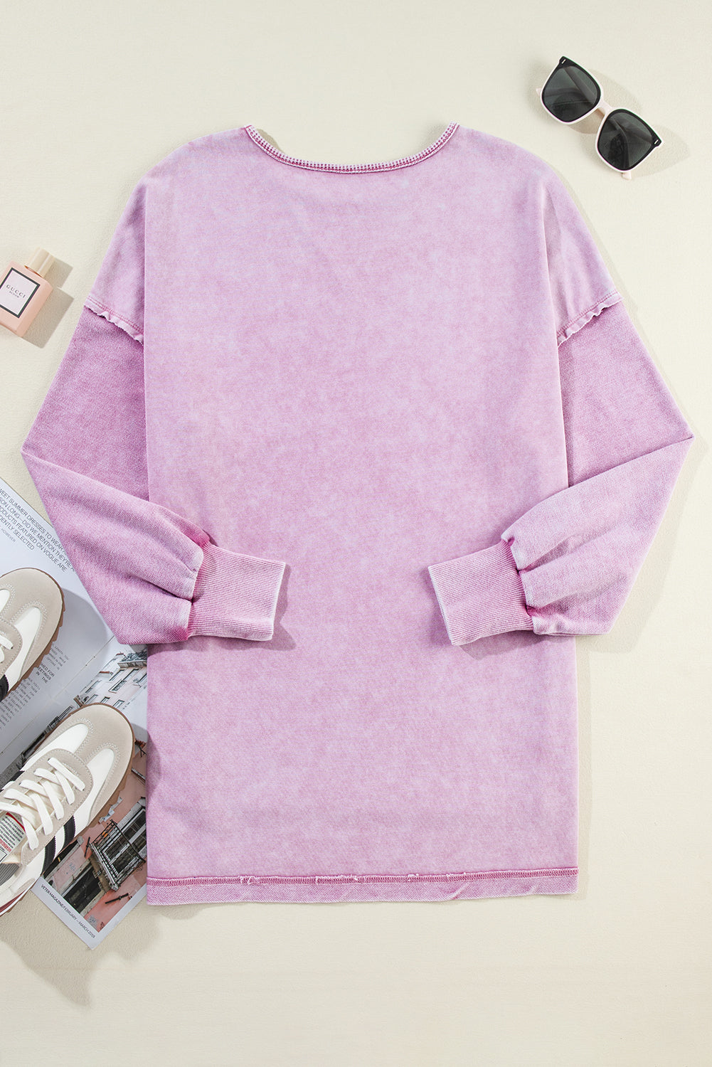 Mineral Wash Oversized Sweatshirt