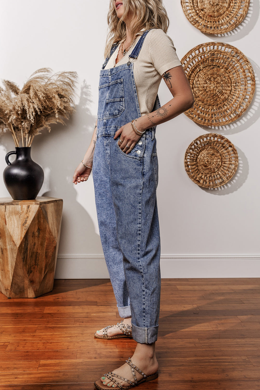 Sail Blue Denim Overall