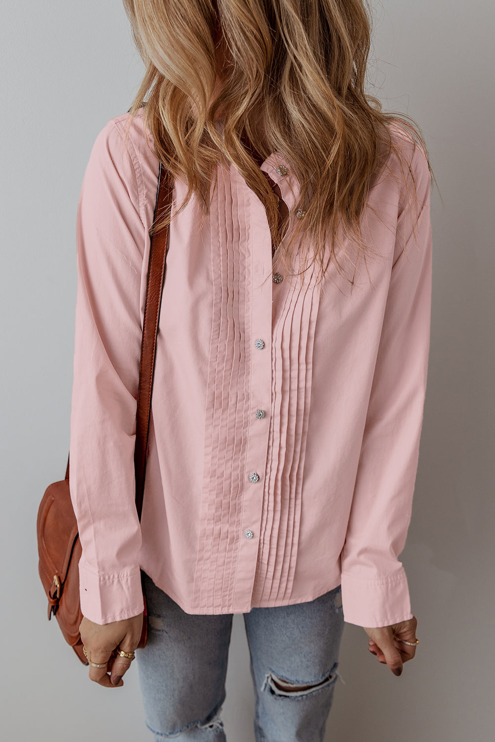 Light Pink Plain Shirt