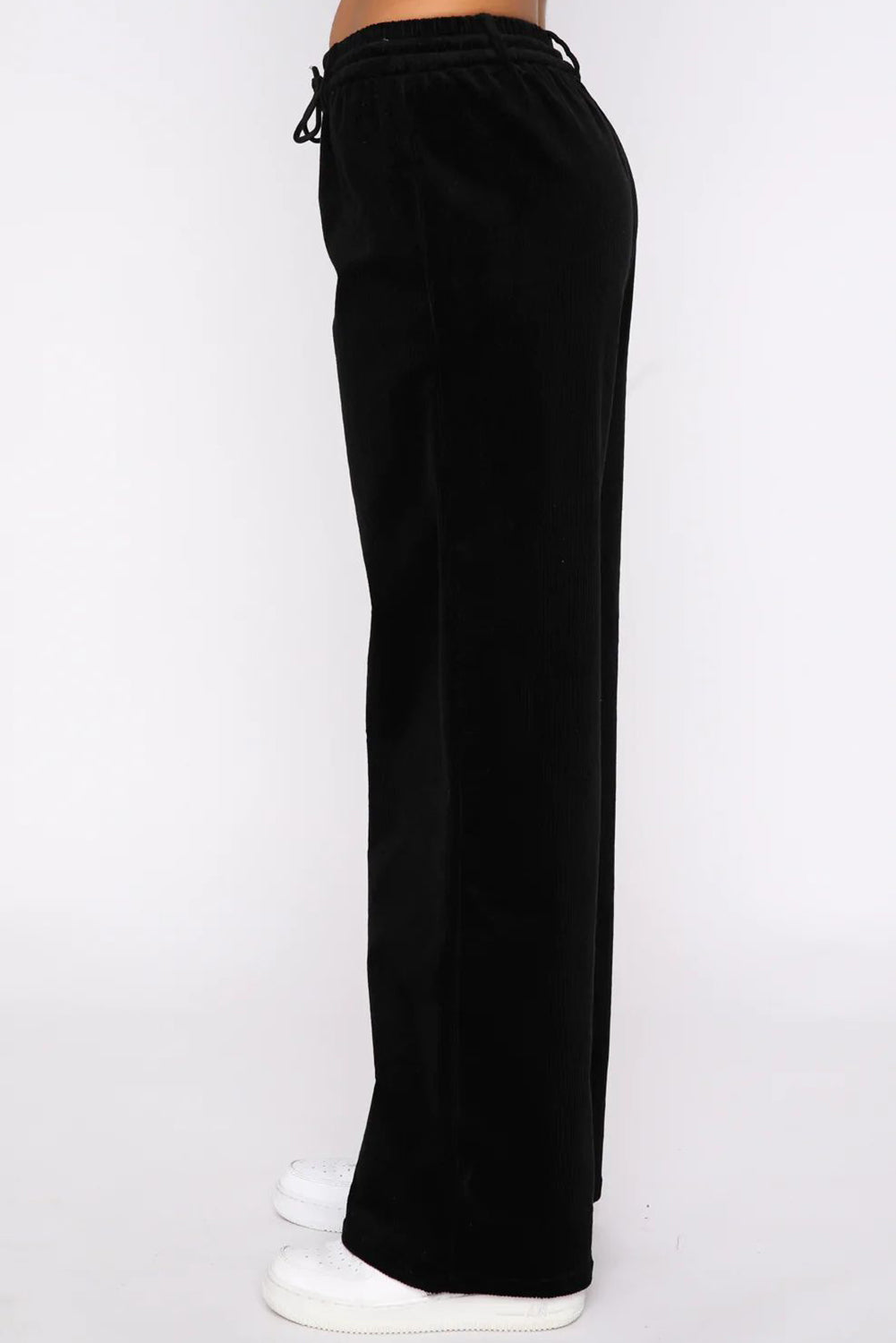 Velvet Wide Leg Pants