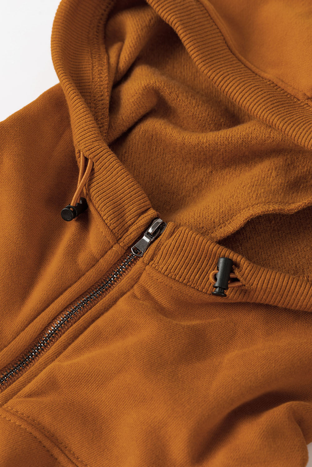 Brown Hoodie with Kangaroo Pocket