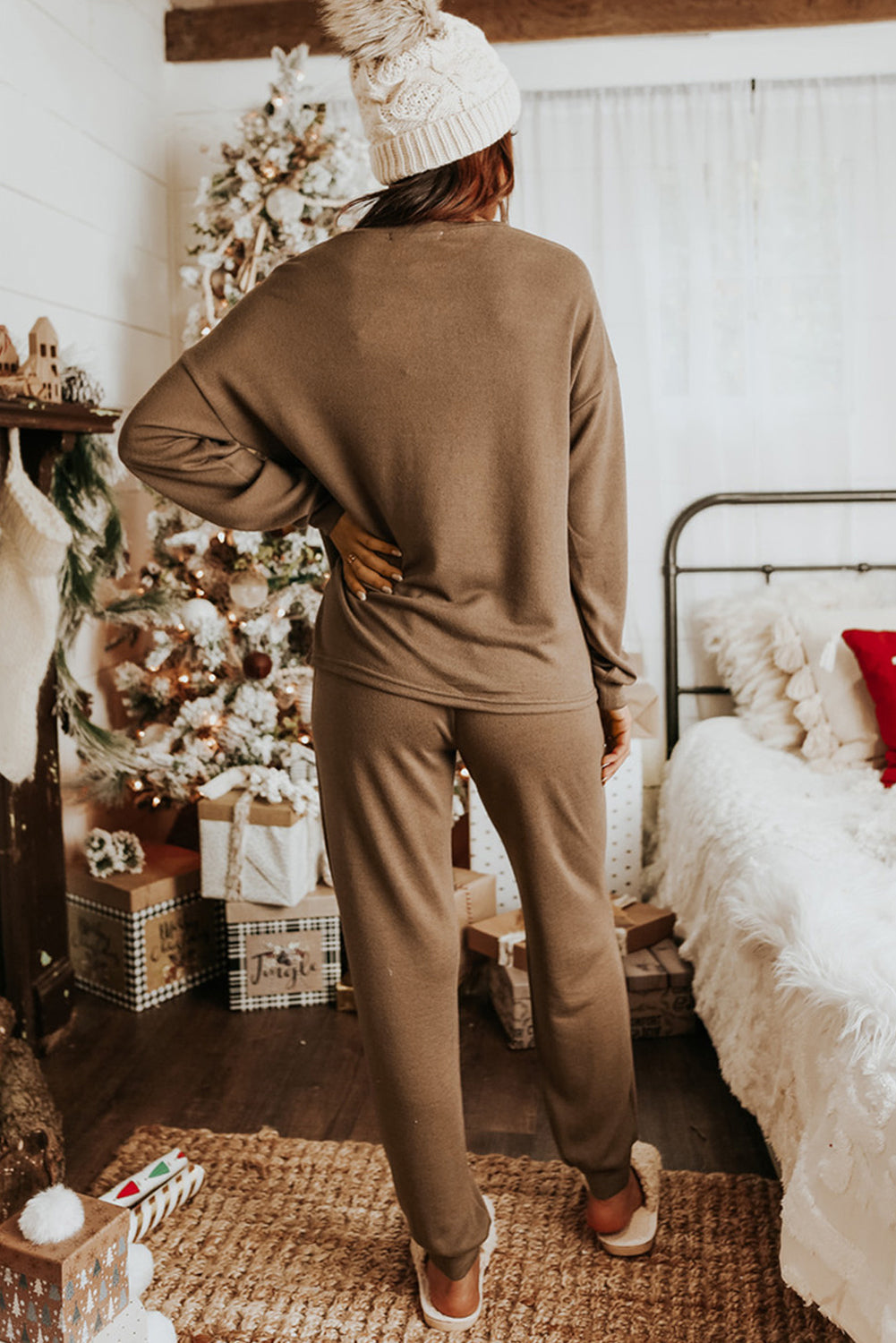 Khaki Loungewear Set