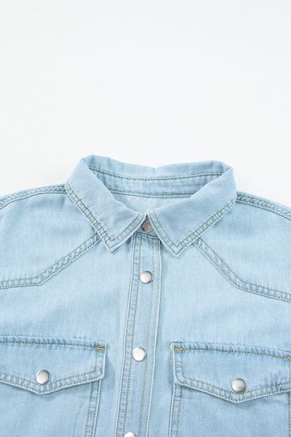 ModernEdge Denim Shirt