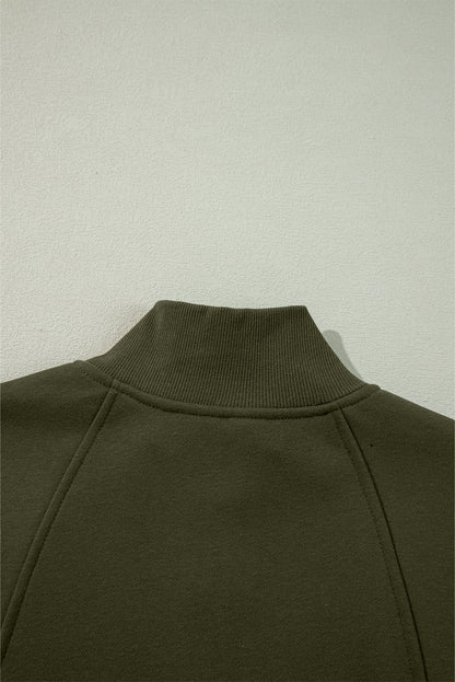 Jungle Green Plain Sweatshirt