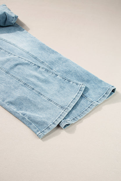 Dusk Blue Acid Wash Jeans