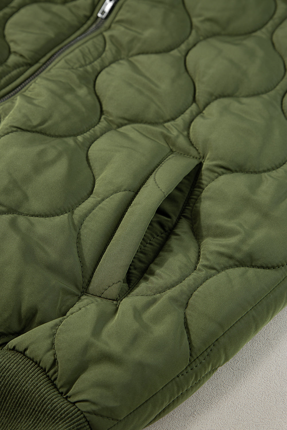 Quilted Hooded Puffer Vest