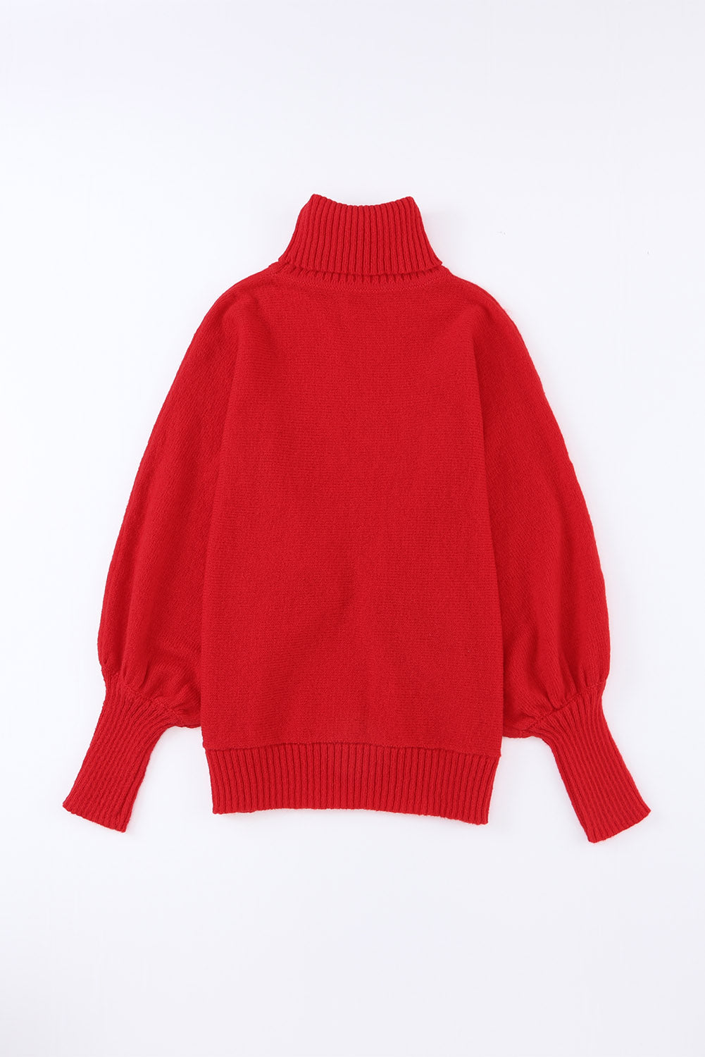 Red Turtle Neck Christmas Sweater