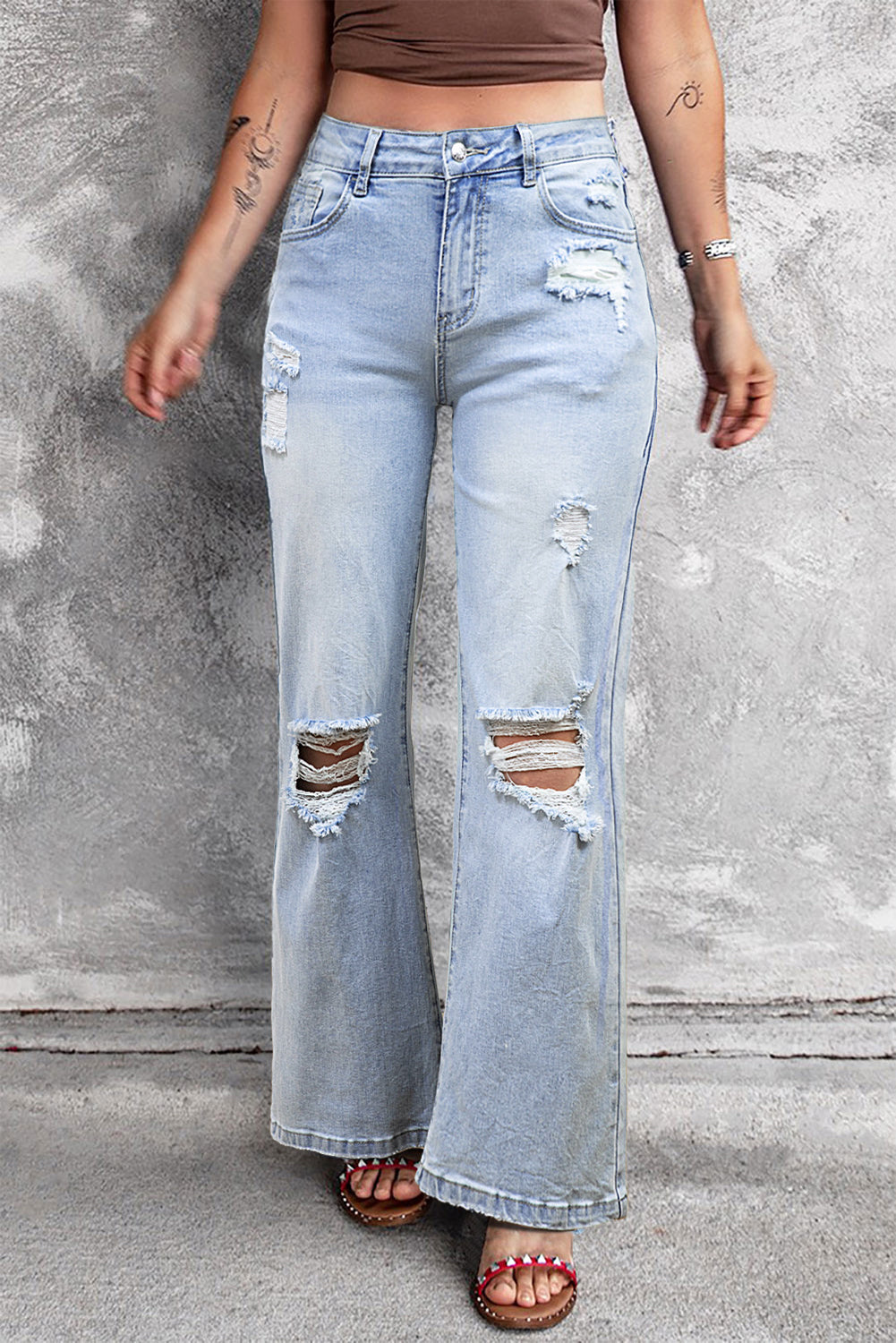 Beau Blue Vintage Light Wash Jeans